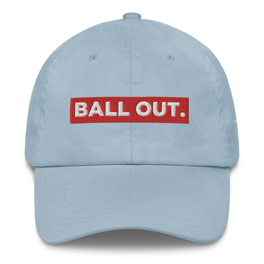 Ball Out Red Bar Cap
