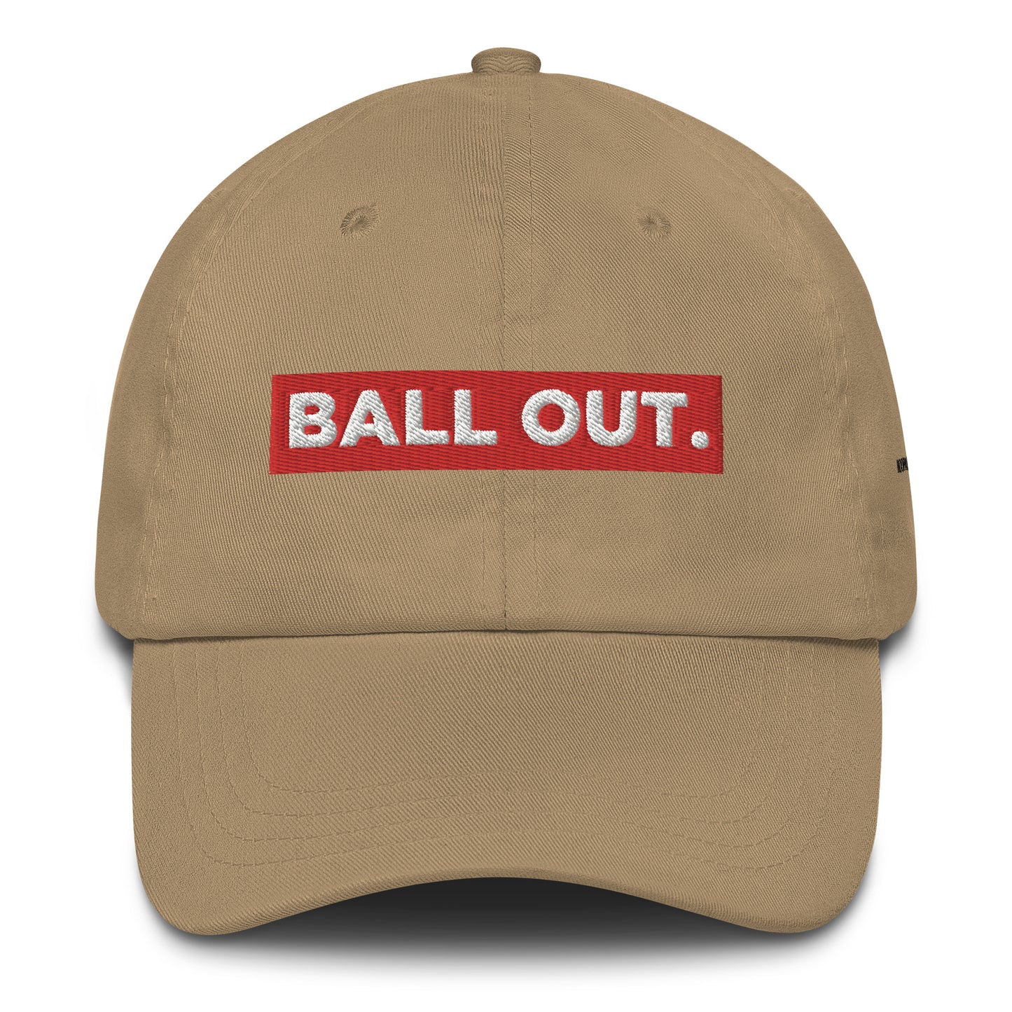 Ball Out Red Bar Cap