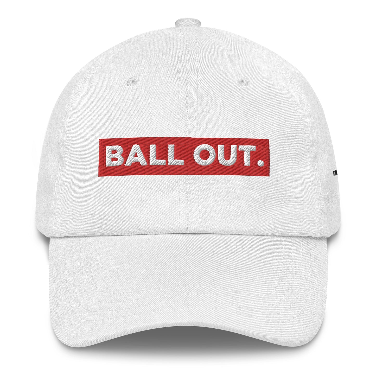 Ball Out Red Bar Cap