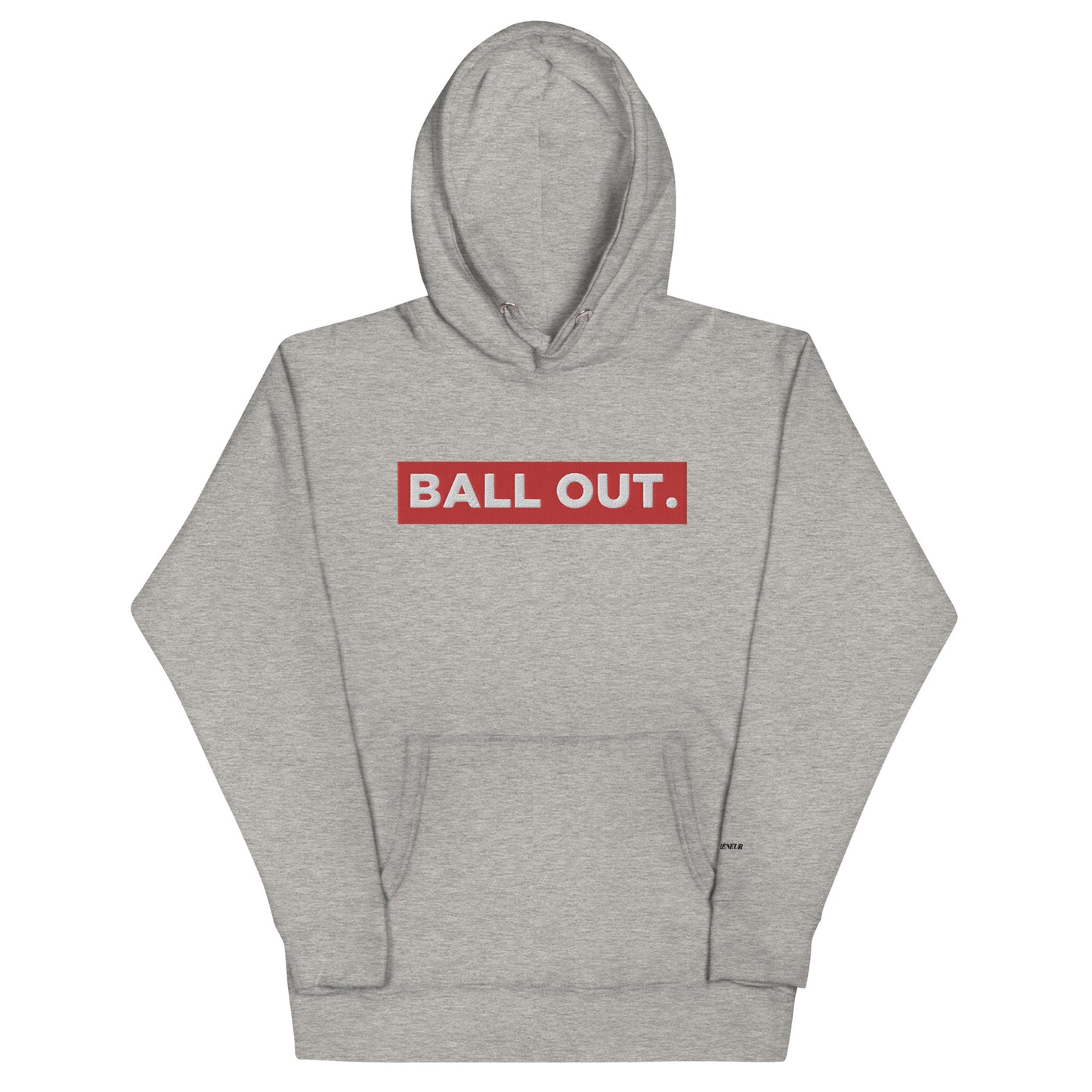 Ball Out Red Bar Hoodie